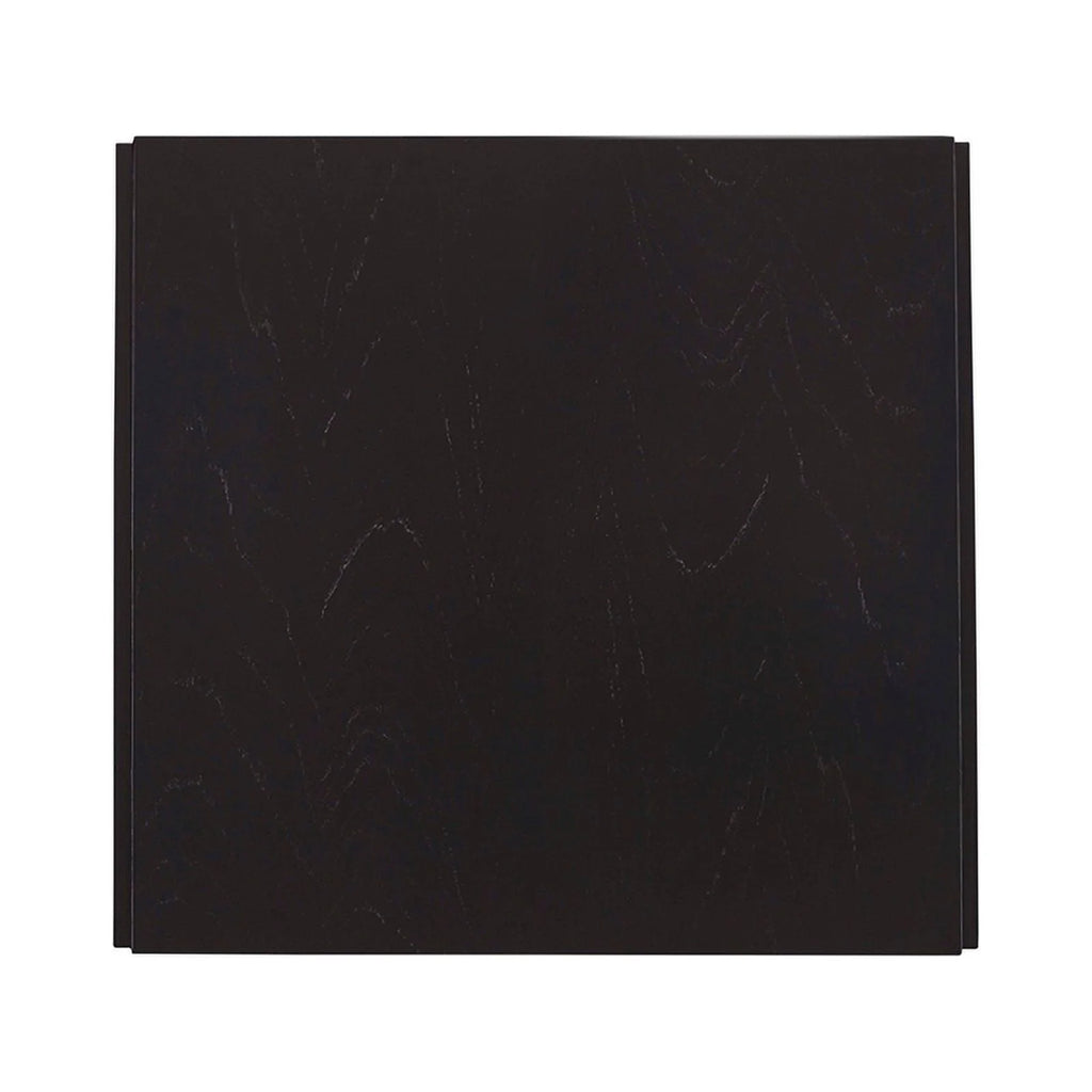 Square Wood Drop Leaf Table in Black P88507