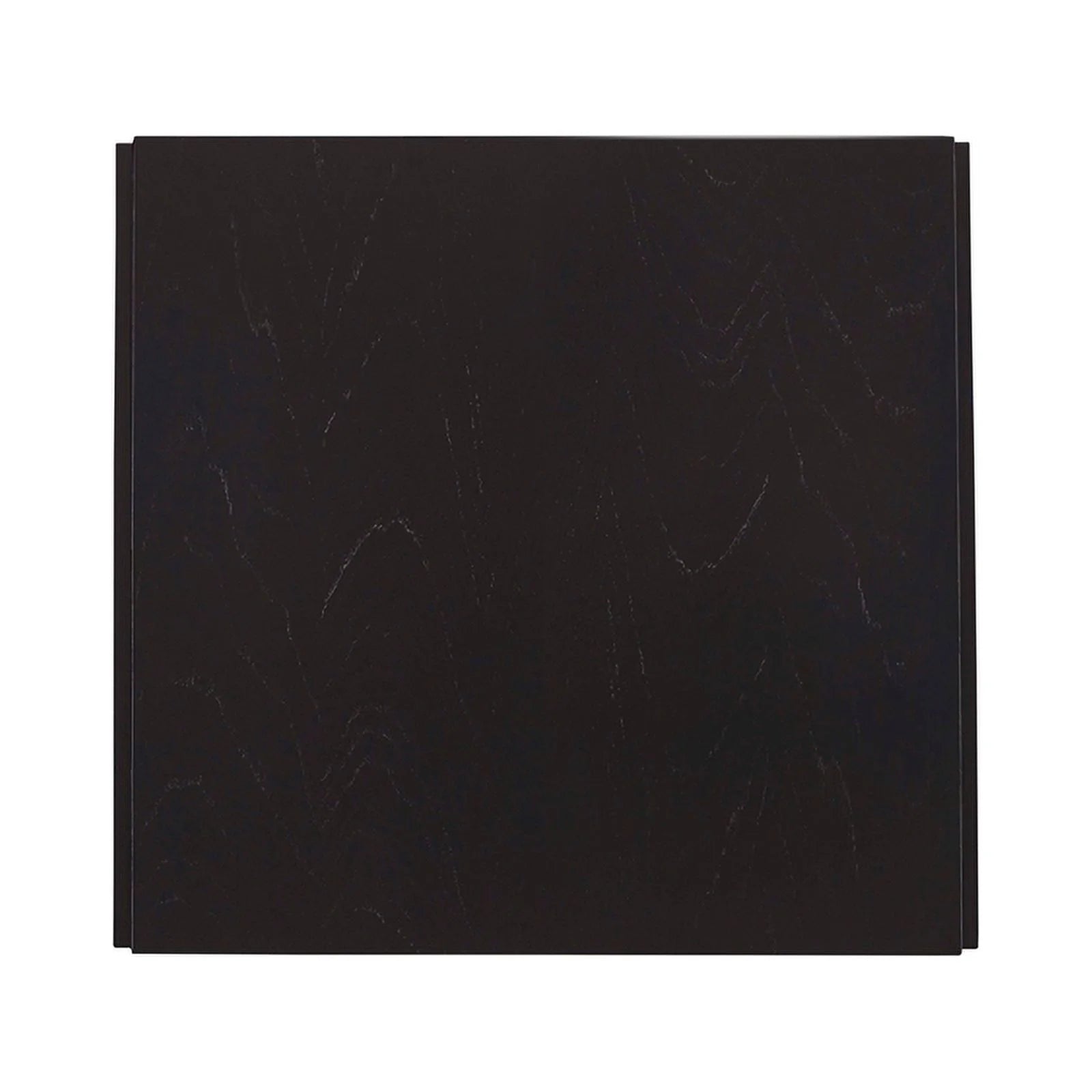 Square Wood Drop Leaf Table in Black P88507