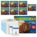 Hungry-Man Salisbury Steak Frozen Dinner, 16 oz - Pack of 8