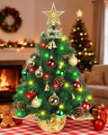 Green Tabletop Christmas Tree with LED Lights H5873