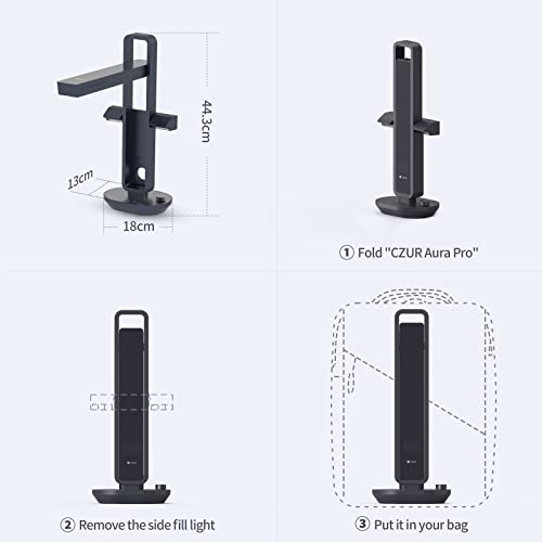 Book & Document Scanner, A3 & A4, Auto-Flatten, Foldable T200826