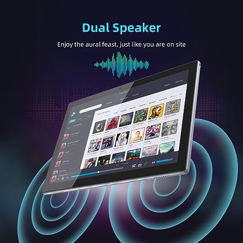 Tablet 10 Inch with Keyboard, Mouse, Case, Stylus, 8GB RAM 64GB ROM N8168