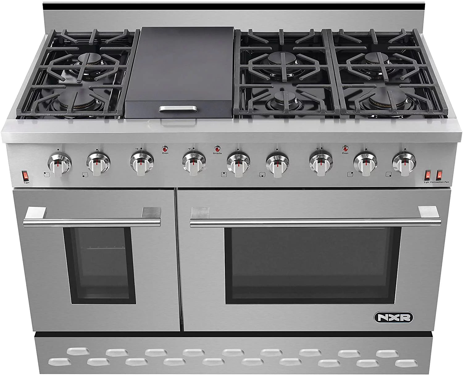 48" Stainless Steel Propane Gas Range with Convection Oven L228337