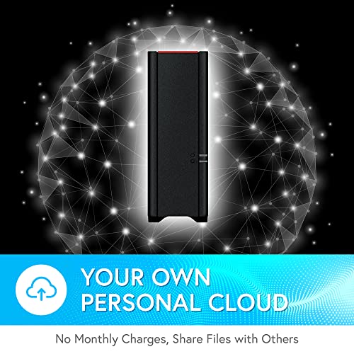 4TB 1-Bay NAS Network Attached Storage with HDD Included A8862