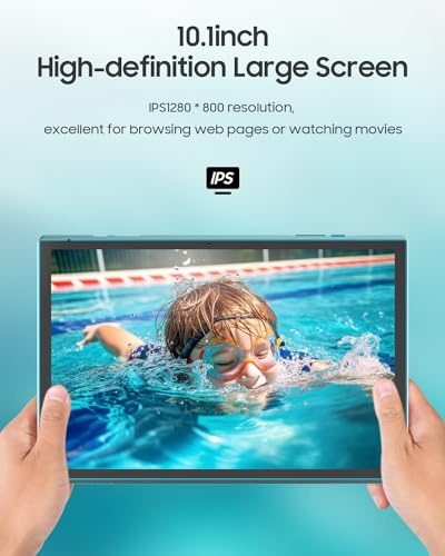 10 inch Android Tablet with Keyboard Case, 6GB RAM 32GB ROM S7781