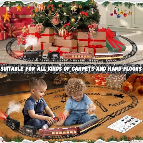 Remote Control Train Set with Lights and Sounds for Kids U122