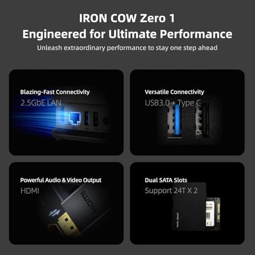 2-Bay Desktop NAS with Quad-Core CPU and 2.5GbE Port, Diskless L21263