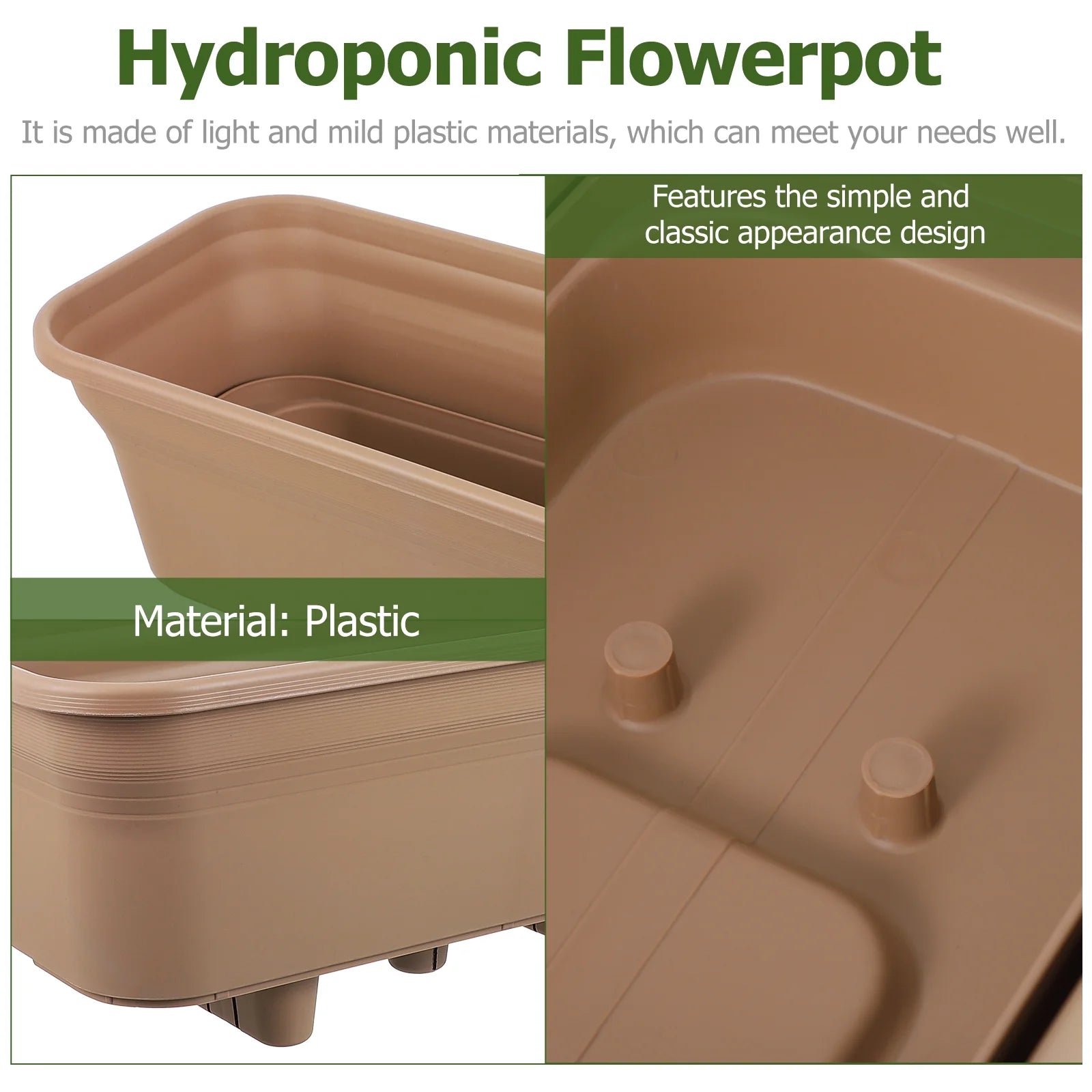 Rectangular Plant Pots Planter Flowerpot Z85807