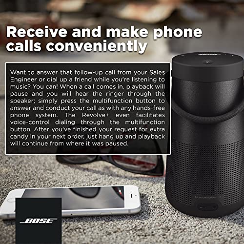 Portable Bluetooth Speaker with 360 Degree Sound, Water Resistant, Black T1155