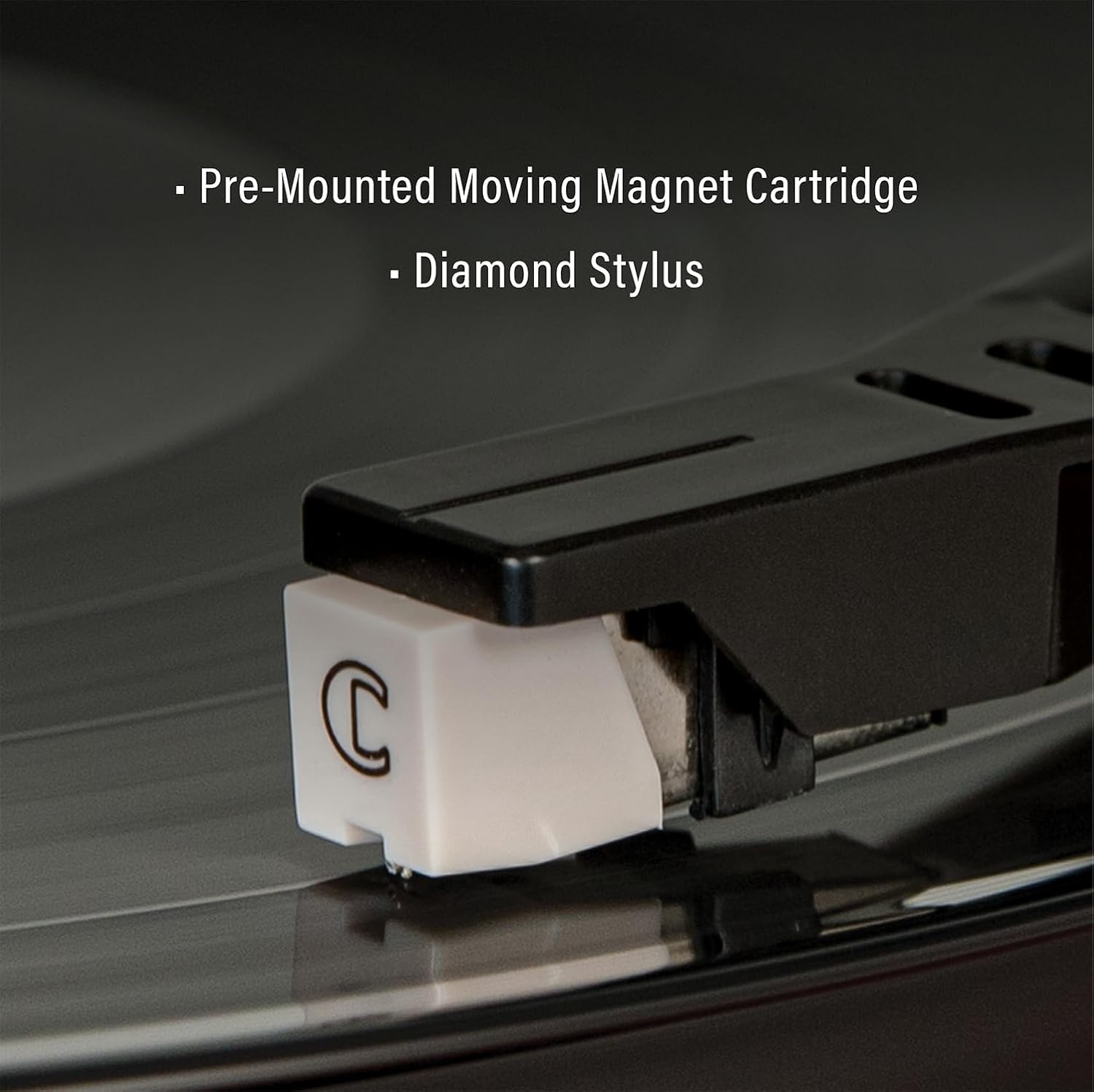 Turntable System with Bluetooth, CD, AM/FM and Speakers, Walnut S1743