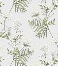 Peel and Stick Wallpaper Beige Wallpaper Peel and Stick Removable Forest Tree Leaves Wall Paper Self Adhesive Contact Paper Jungle Plants Floral Wallpaper Bedroom Walls Covering 16.1"x118"