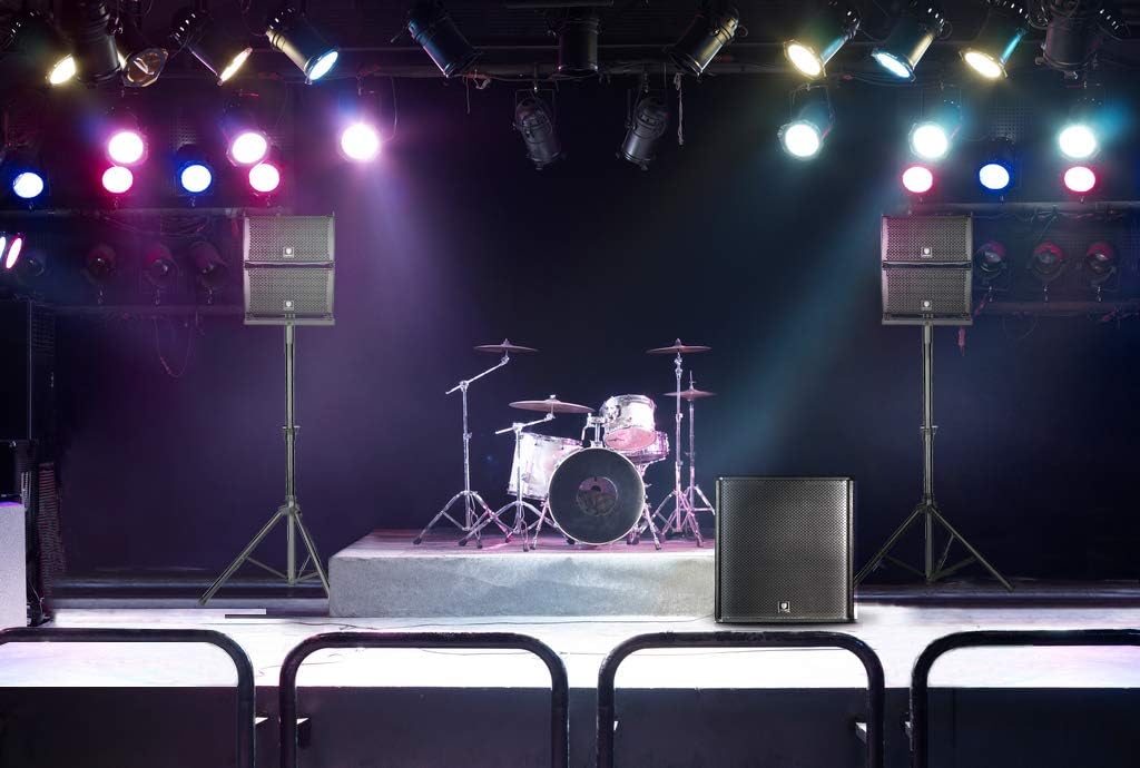 18 inch Powered PA Speaker System with Active Subwoofer and Bluetooth Q2712