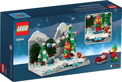 Winter Elves Scene Building Set 372 Pieces L127