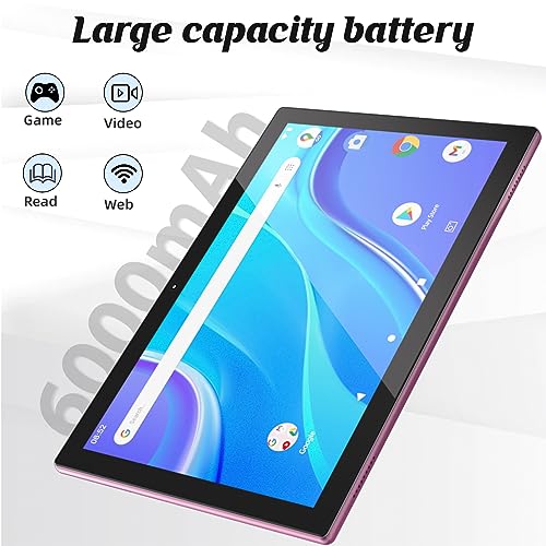 Tablet 10 Inch with Keyboard, Mouse, Case, Stylus, 8GB RAM 64GB ROM N8168