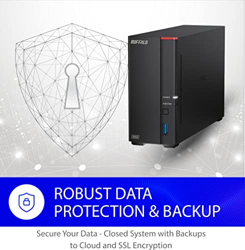 4TB 1-Bay NAS Network Attached Storage with HDD Included A8862
