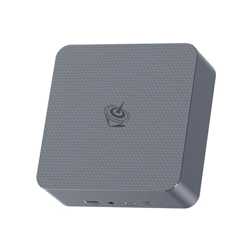 Beelink EQR6 Ai Mini PC, AMD Ryzen 5 6600H(8C/16T, Up to 4.5GHz), Mini Computer 24G DDR5 RAM 1TB NVMe PCIE4.0 SSD, Copilot Micro PC 4K@60Hz Dual Display HDMI/WiFi6/BT5.2/1000Mbps/W11 Pro