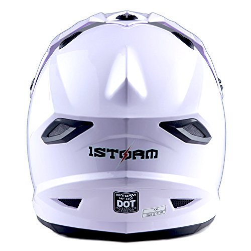 Adult Motocross Helmet Full Face Racing Style Matt Black D9788