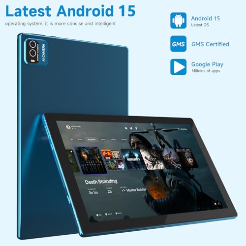 10 Inch Android Tablet with Keyboard Case Mouse Stylus J550018