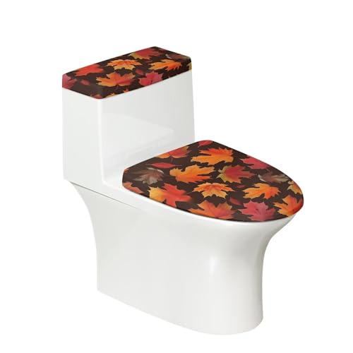 Christmas Toilet Lid and Tank Cover Set for Bathroom Decor K51670
