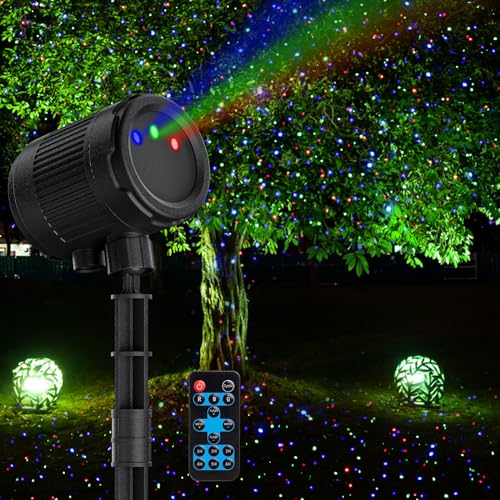 Laser Christmas Projector Lights Outdoor with Remote, Waterproof D5764