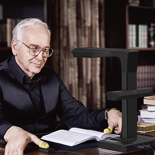 Book Scanner, 24MP Document Camera, A3, OCR, HDMI L723