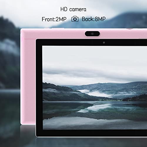 Tablet 10 inch Android 14 with Keyboard Case, Mouse, Stylus, 8GB+64GB, 1280*800 HD Touch Screen, 8MP Dual Camera, Wi-Fi Bluetooth, Blue B613