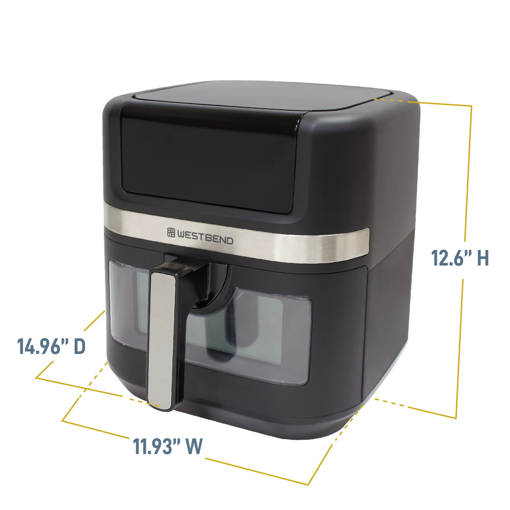 7QT Air Fryer with 13 One-Touch Presets, Black I88442
