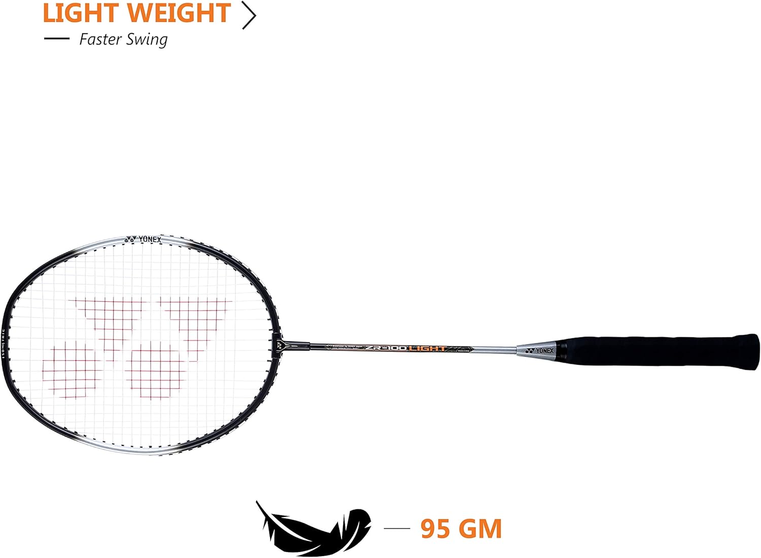 Badminton Racquet Set of 2 with Full Cover T335