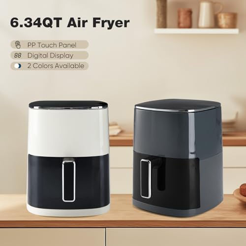Air Fryer 6 Quart with Window, 12-in-1 Cooking Functions B62299