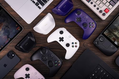 Wireless Controller with Charging Dock for PC, Android, Steam Deck E4808