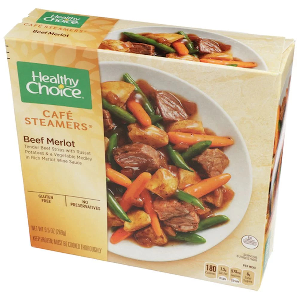 Beef Merlot Frozen Meal, 9.5 oz, 8-Pack C1719