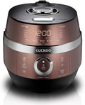 CUCKOO CRP-JHSR0609F | 6-Cup (Uncooked) Induction Heating Pressure Rice Cooker | 13 Menu Options, Auto-Clean, Voice Guide, Made in Korea | Copper