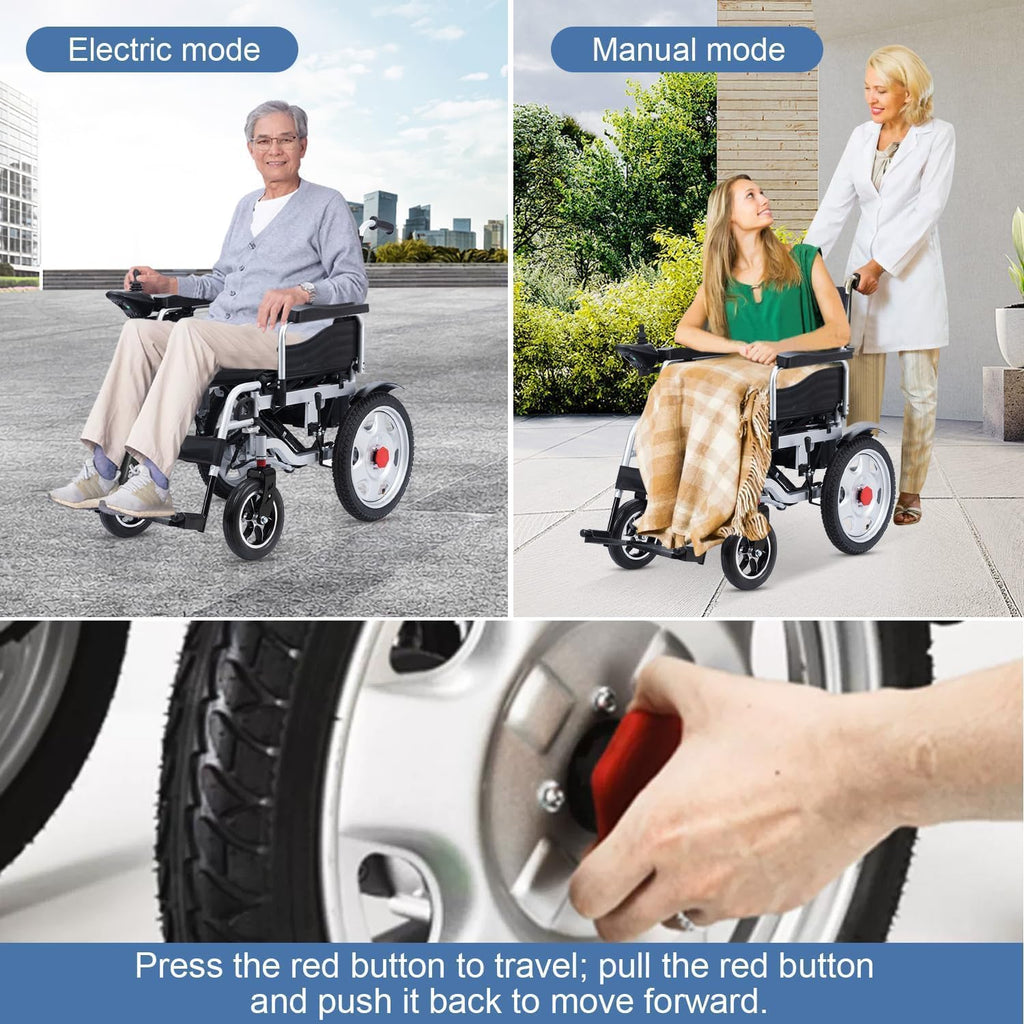 Foldable Electric Wheelchair for Adults, Heavy Duty C5487