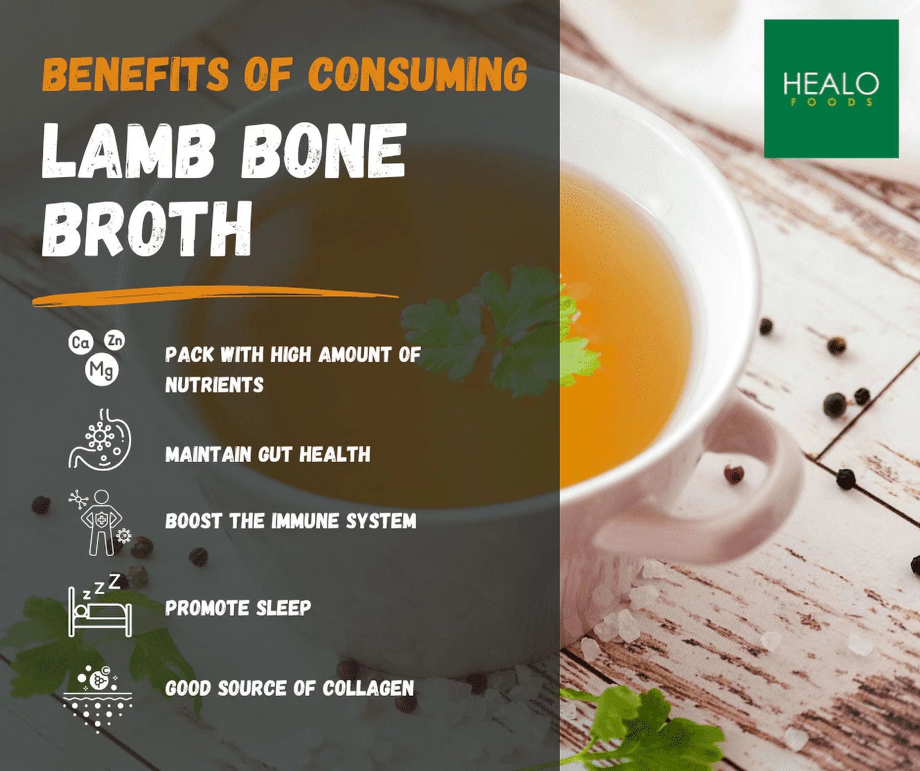 Lamb Bone Broth 6-Pack Y254197