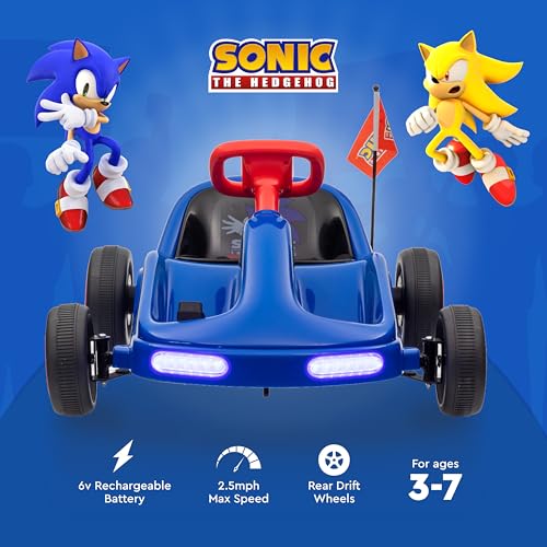 6V Electric Go Kart for Kids, Ride-On Toy with Remote Control P11277