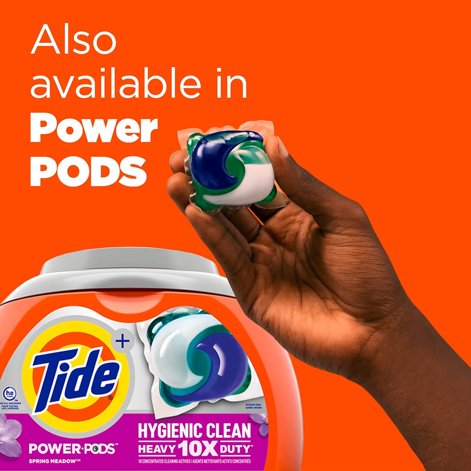 Hygienic Clean Liquid Laundry Detergent, Spring Meadow Scent, 106 Loads D471