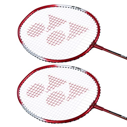 Badminton Racquet Set of 2 with Full Cover X385155
