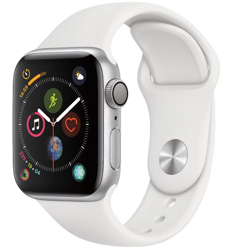 Refurbished 44mm GPS Smartwatch with White Sport Band Y87756