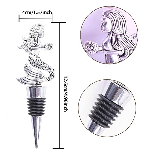 Deer Head Liquor Bottle Pourer with Silicone Stopper P101785