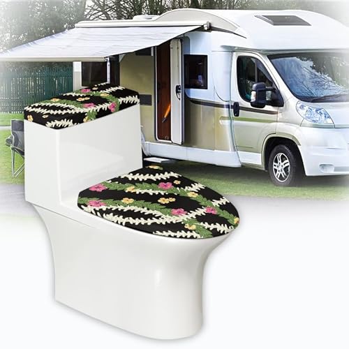 Christmas Toilet Lid and Tank Cover Set for Bathroom Decor K51670