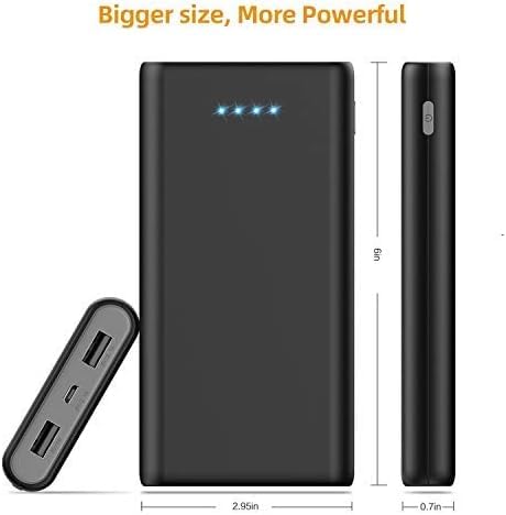 Portable Charger 26800mAh with 2 USB Outputs K501781