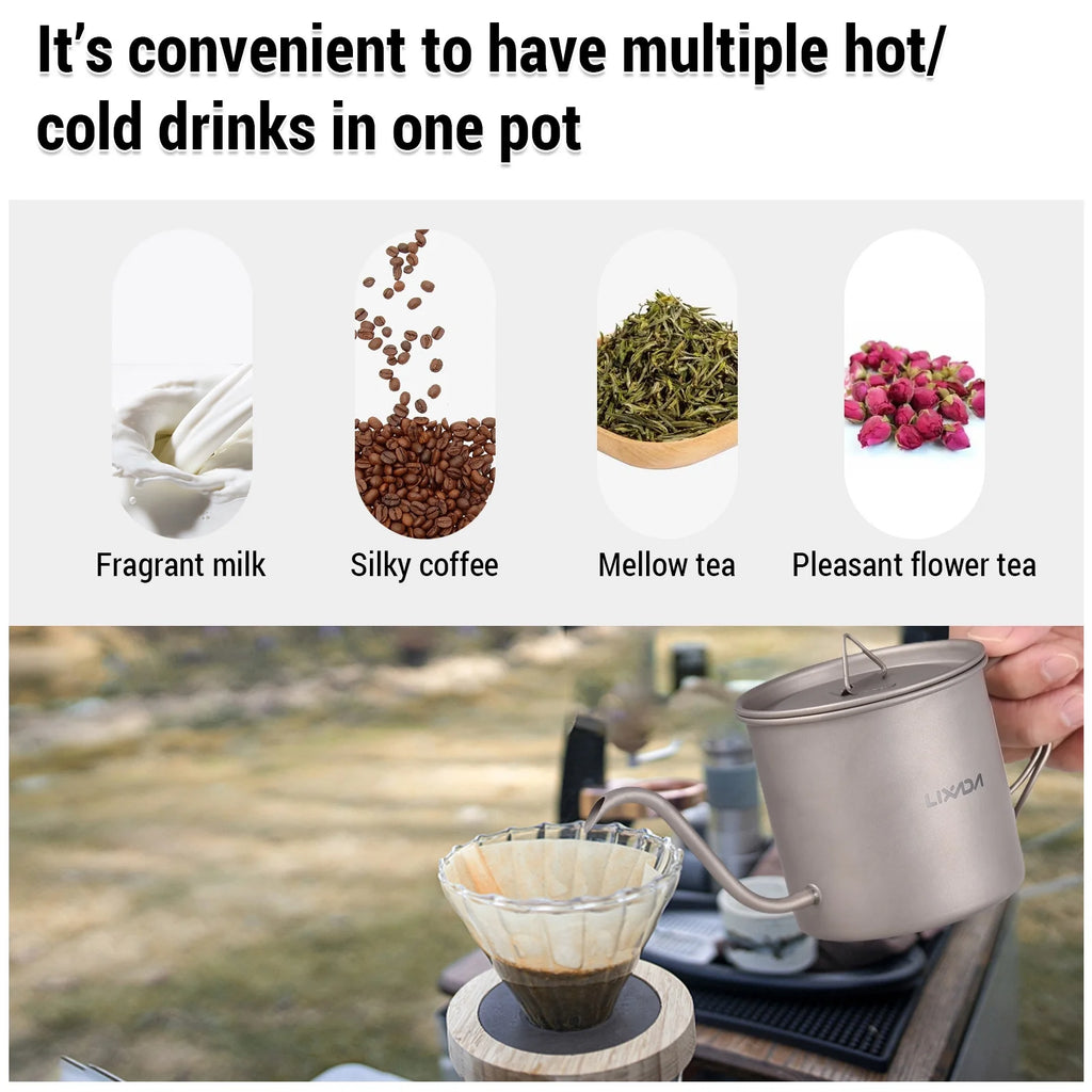 Gooseneck Pour Over Kettle Mini Tea Water Pot W493609