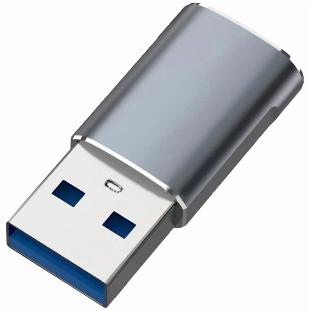 USB-C Female to USB-A Male Adapter for Data Transfer and Charging J870352