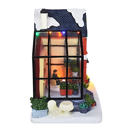 Lighted Musical Christmas Village Collectible Houses U181