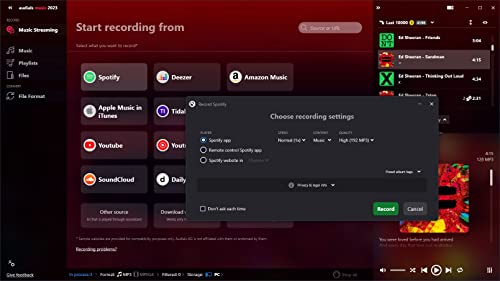 Music Streaming Software [PC Download] U34137