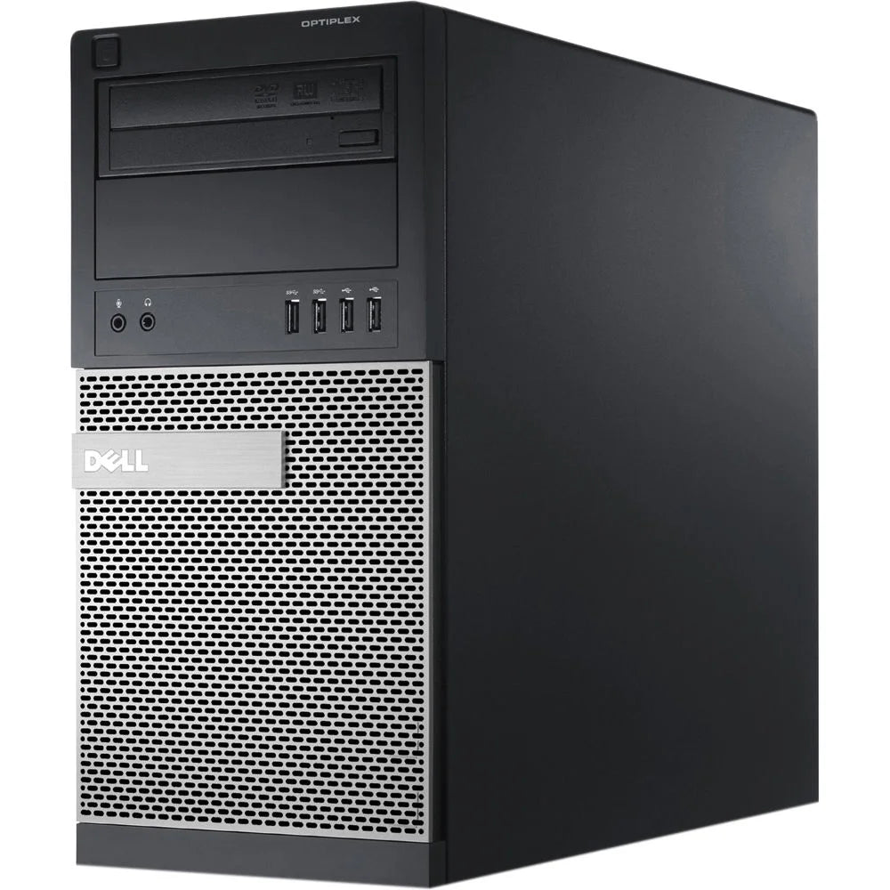 Gaming Desktop Tower PC Intel Core i5 16GB RAM 128GB SSD 2TB HDD 20" Monitor WiFi Windows 10 D61465