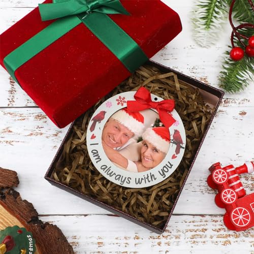 24 Pcs Christmas Photo Ornament Frames for Baby First Christmas Tree Keepsake K3591