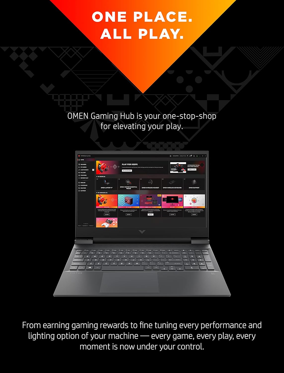 Gaming Laptop, RTX 3050 Ti, 144Hz Full HD Display Z9632
