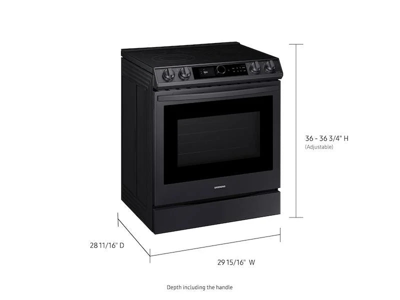 30" 6.3 Cu. Ft. Slide-In Electric Range J247445