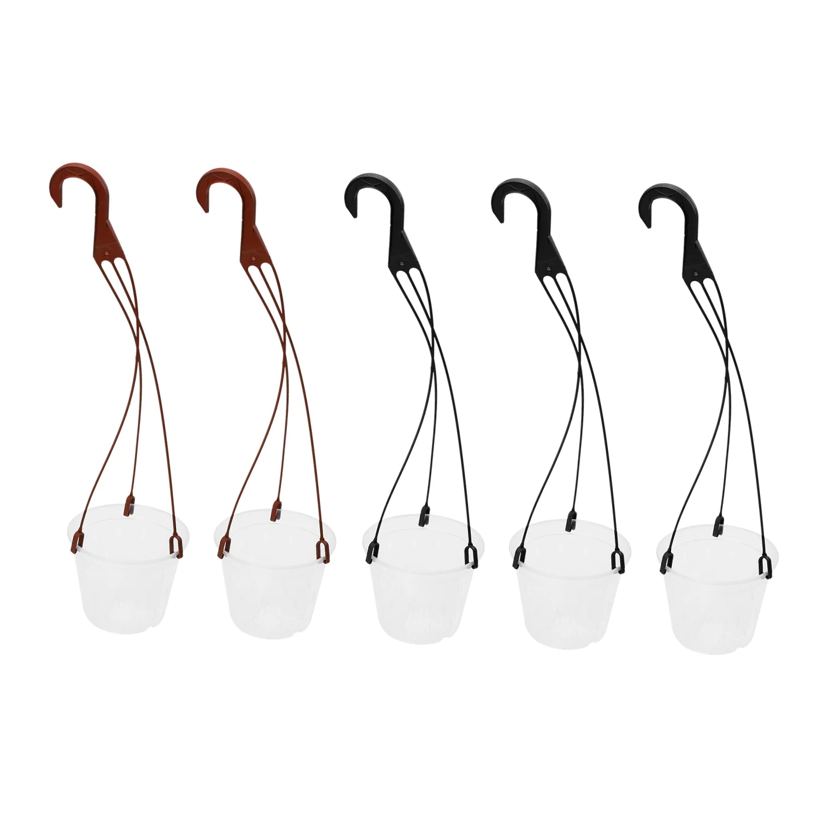 5 Sets Hanging Flower Pot Planter Phalaenopsis PP Material H340